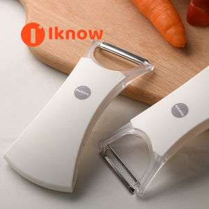 I know Multifunctional fruit peeler household kitchen plane dual-use vegetable potato apple peel