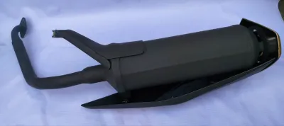 Muffler Assembly Rusi Sc125VenusRoyalpassionRacalFlair (Stock)