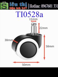 Bánh Xe Ghế Xoay Spa  Ghế Văn Phòng  Ghế Gaming TI0528