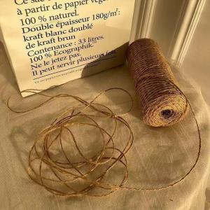 Dây Vải Lanh Vàng Thủ Công Dây Buộc Quà Tặng Dây Buộc Túi Đựng Xà Phòng Dây Buộc Bao Bì Dây Bền Dây Buộc Bao Bì