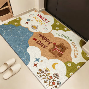 JIAYOUYA | Dirt-Resistant Slip-Proof Anti-Trip Mud-Removing Silk Pile Carpet