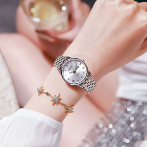 DUFFY GOYA | Silent Quartz Waterproof Nightlight Elegant Watch