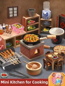XIDIQI | Mini Real Cooking Kitchen Toy Set