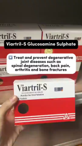🔥KL Ready Stock🔥Viartril-S 1500mg Glucosamine Sulphate Powder 30 sachets EXP11.2027
