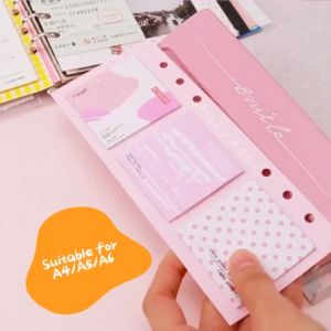 PSD - Adjustable 6 Hole Desktop Hole Punch for A4 A5 A6 A7 B7 Binder Diary Planner