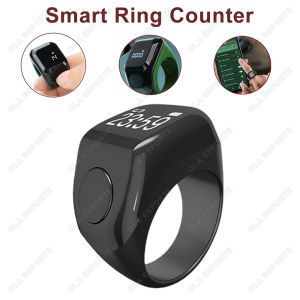 Smart APP Ring Counter Portable Digital Display Counter Bluetooth Counting Ring Time Vibration Reminder Wearable Tally Counters