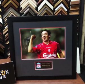 กรอบเจาะช่องแมทใส่ภาพถ่ายลายเซ็น-ภาพถ่ายอื่นๆ-กระจกใส-ส่งไฟล์ภาพให้ทางร้านพิมพ์