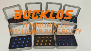 BUCKLOS | Bu Lông Phanh Đĩa Xe Đạp Titan BUCKLOS M5x10mm T25 Torx Phụ Kiện Xe Đạp Đường Trường MTB 1 Cái
