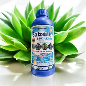 Thuốc trừ bệnh Saizole Xanh 5SC - giúp cây trồng sạch bệnhdưỡng cây xanh lá