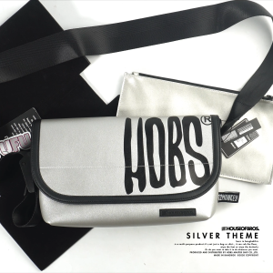 Hobs® กระเป๋าสะพายข้าง | Silver theme | New Arrival | 12 Monkey 2025 | Tiny 2025 | Milli 2025