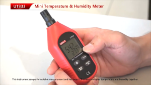 【big-discount】Original UNI-T UT333 Mini Humidity Temperature Meter Handheld Indoor Outdoor Hygrometer Overload Indication Unit Conversion LCD Backlight Hygromet