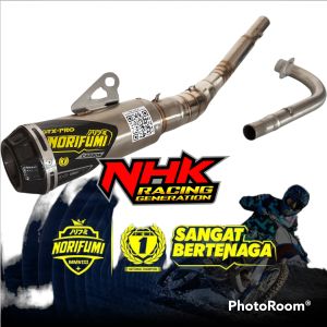 KNALPOT NORIFUMI GTX JUPITER KNALPOT GTX JUPITER VEGA HONDA BLADE REVO SUPRA KARISMA FULSET