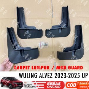 Mud Guard Wuling Alvez 2023 2024 2025 Karpet Lumpur Mudguard .