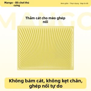 Mango | Thảm Lót Vật Nuôi Chống Dính Rác Cát Mèo Kích Thước Đặc Biệt Lớn