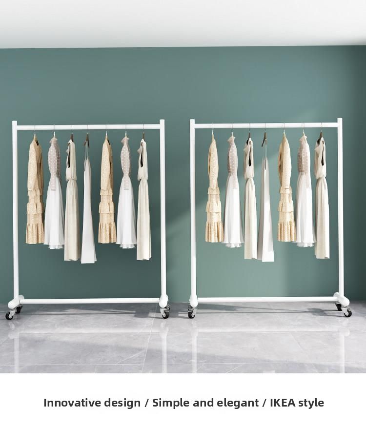 Thickened Standing Clothes Rack for Women's and Children's Clothing on ...