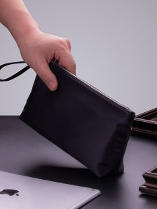 กระเป๋าสตางค์ผู้ชาย กระเป๋าใส่โทรศัพท์มือถือ กระเป๋าผ้าอ็อกซ์ฟอร์ด กันน้ำ ความจุขนาดใหญ่ กระเป๋าสะพายข้างผ้าแคนวาส กระเป๋าสตางค์แบบยาว