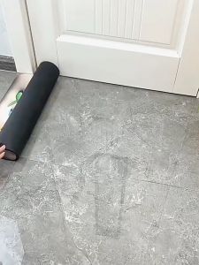 3D Floral High Quality Anti-skid Thick Door mat 40x60cm Diatomite Fully Rubberize for Home Entrance Indoor Outdoor Bedroom bathroom kitchen Floor Mat Absorbent home decoration Alony
