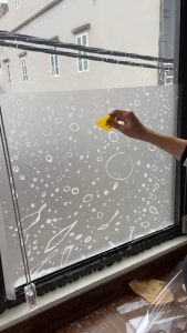 Decal dán kính mờ 3mét x60cm chống nhìn trộm giấy dán kính văn phòng cửa sổ phòng ngủ rẻ đẹp hcm