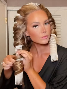 Bàn Chải Tóc Bọt Biển Tạo Kiểu Tóc Lớn Khi Ngủ Không Cần Sấy Không Gây Hư Tổn Cho Tóc Dụng Cụ Làm Đẹp Tóc Cho Phụ Nữ