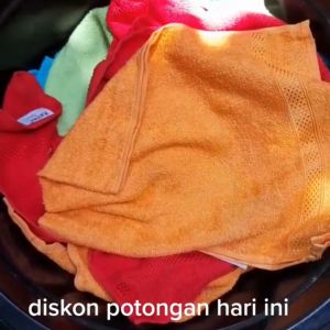1 Lusin Handuk Muka Kastex / Handuk Sport Murah 30x70 / Handuk Souvenir