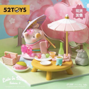 Lulu Pig Ice Cream Truck Scene Group Display Toy Plastic Material In-Stock Special Edition Hidden Version Collectible Item