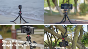 Ulanzi MT91 Cka Quick Release Flexible Octopus Leg Phone Camera Tripod Stand