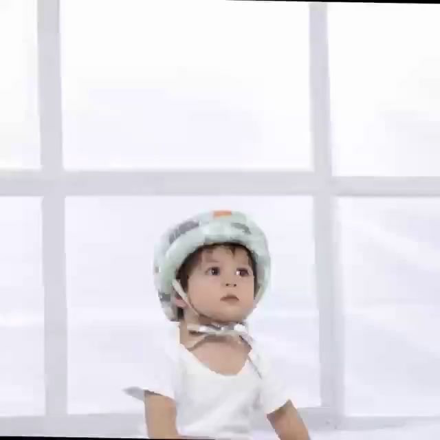 baby helmet lazada Baby Head Protector Baby Safety Helmet Anti-Collision Head Protection Soft  Adjustable for Baby 100% Cotton Baby Helmet - Lazada