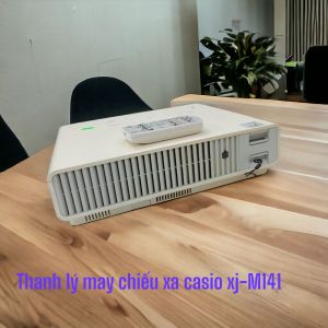 Thanh lý Máy chiếu Casio xj-M141.chi dùng xem phim phòng tối.
