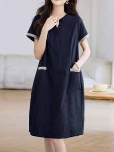 DAIXIANGFEIZI | Slimming Summer Dress For Petite & Plus Size Mid-length