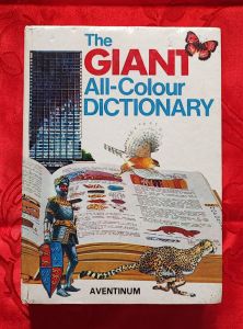 The GIANT All colour DICTIONARY Dictionary​ พจนานุกรม​ เรียนรู้​ภาษาต่างประเทศ​