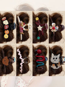 NING ZHOU | Large Rear Hair Clip for Bun Styling