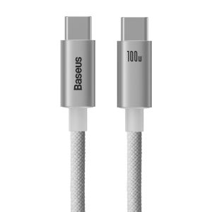 Baseus 100W USB C Để Loại C Cáp Cho iPhone 15 Cộng Với Pro Max Pd Nhanh Chóng Sạc Sạc Cáp Dữ Liệu Dây Cho Macbook Xiaomi Samsung