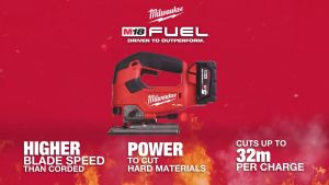 100% Genuine Milwaukee M18 FUEL Jigsaw - Model M18 FJS