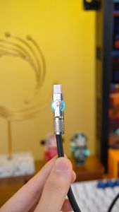 ZHIKE Charger for Android Micro USB iOS Connector Smartphone Super Fast Charging with GaN Dual Port Adapter 240W 120W 1.5M 180° Rotation Cable Compatible with Xiaomi OPPO VIVO Samsung Manila Express Delivery