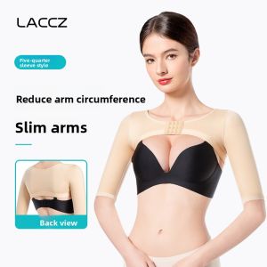 Arm Slimming Lipo Sculpting Shirt Post-Liposuction Beauty Enhancement Tool Long Sleeve Nylon Compression Garment for Women