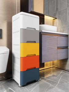 Narrow Sliding Storage Cabinet