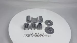Complete Aluminum Anode Kit Compatible For 2004+ Mercruiser Bravo 3 III Drives Sterndrives Replace for CMBRAVO3KITA 888761Q02
