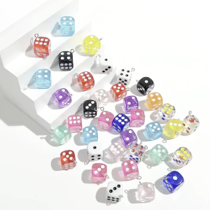 ✨Ready Stock✨Manik Dadu Mini Premium /Dice Beads untuk Kerajinan Gelang Kalung Craft DIY