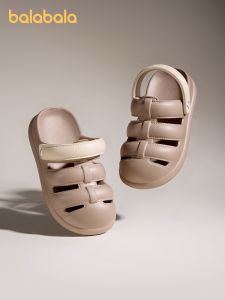 Barbarbar Childrens Summer Sandals Indoor Anti-slip Slippers Outdoor Wearable Beach Shoes Boys Girls Toddler Hole Hole Shoes