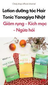 Tinh dầu bưởi kích thích tóc phục hồi chân tóc Hair Tonic Yanagiya Citrus 240ml Nhật Bản