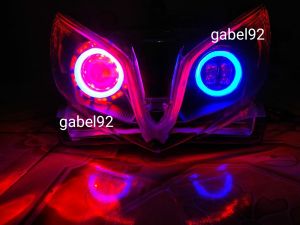 REFLEKTOR PROJI LED DAYMAKER COSTUM VARIO 125 OLD PLUS ALIS RUNNING