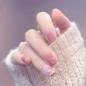 การออกแบบใหม่ เล็บปลอม เล็บปลอมเจลแท้ เล็บปลอมสำเร็จ การออกแบบกันน้ำ 24 ชิ้นต่อกล่อง