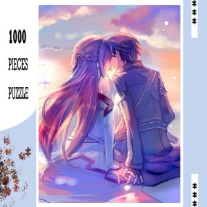 500/1000 Pieces Jigsaw Puzzle Popular Anime Character Jigsaw Puzzle Educational Toy for Kids Children s Games Christmas Gift