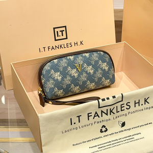 Hong Kong Brand Clutch Bag Female 2024 New Coin Purse Mini Phone Bag Fashion All-Match Clutch Bag Cosmetic Bag