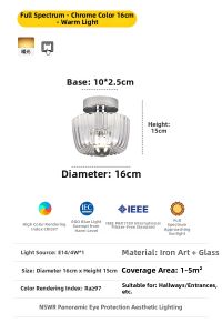 NSWR | Modern Simple Ceiling Light for Corridor Entryway Home Balcony and Stairs