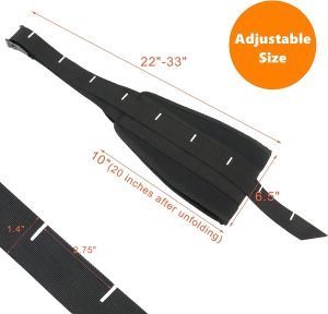 Adjustable Hanging Ab Straps with Scale Abdominal Slings for Pullup Bar Home Gym Exercise Hanging Leg Raise Straps
