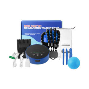 Salorie ถุงมือหุ่นยนต์กายภาพบำบัดสำหรับมืออัมพาตครึ่งซีกสมองตาย5นิ้วฟังก์ชั่นอุปกรณ์กู้คืนการออกกำลังกาย