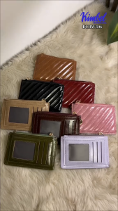 KIMBEL BCHW75 Card Holder Wallet Small Size Synthetic Leather
