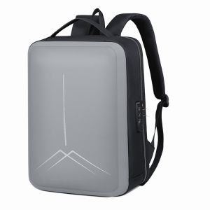 Balo Du Lịch Công Sở Cho Nam 16 Inch Chống Thấm Nước Có Ngăn Đựng Máy Tính Xách Tay Cứng Có Dây Đeo Vai Đôi