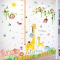 Decal dán tường THƯỚC ĐO CHIỀU CAO cho bé nhiều mẫu- Tranh dán tường trẻ em.